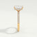 COCO - Emerald Lab Diamond & Diamond 18k Yellow Gold Hidden Halo Triple Pavé Ring
