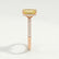 COCO - Emerald Yellow Lab Diamond 18k Rose Gold Hidden Halo Triple Pavé Ring