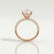 COCO - Marquise Lab Diamond 18K Rose Gold Triple Pavé Hidden Halo