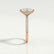 COCO - Marquise Lab Diamond 18K Rose Gold Triple Pavé Hidden Halo