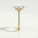 COCO - Marquise Lab Diamond 18K Yellow Gold Triple Pavé Hidden Halo