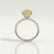COCO - Marquise Yellow Lab Diamond 18K White Gold Triple Pavé Hidden Halo