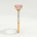 COCO - Princess Pink Lab Diamond 18k Yellow Gold Hidden Halo Triple Pavé Shoulder Set