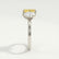 COMET - Emerald Yellow Lab Diamond & Pear Lab Diamond Toi et Moi Platinum 950