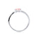 CELESTINE - Pear Champagne Sapphire Split Shank Ring 18k White Gold