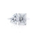 COMET - Toi Et Moi Diamond Emerald & Pear Cut Ring 950 Platinum Engagement Ring Lily Arkwright
