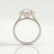 DARLEY - Elongated Cushion Lab Diamond 18k White Gold Halo