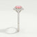 DARLEY - Morganite Pink Sapphire Elongated Cushion Micro Pavé 950 Platinum Halo