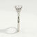 DELILAH - Round Lab Diamond 18k White Gold Shoulder Set Ring