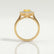 DIANA - Yellow Sapphire & Lab Diamond 18k Yellow Gold