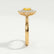 DIANA - Yellow Sapphire & Lab Diamond 18k Yellow Gold