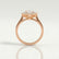 DIANA - Iconic Oval Lab Diamond 18k Rose Gold Halo