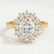 DIANA - Iconic Oval Lab Diamond 18k Yellow Gold Halo
