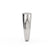 DULCIE - Round Lab Diamond Bezel Set Cigar Engagement Ring Inspired by Dua Lipa
