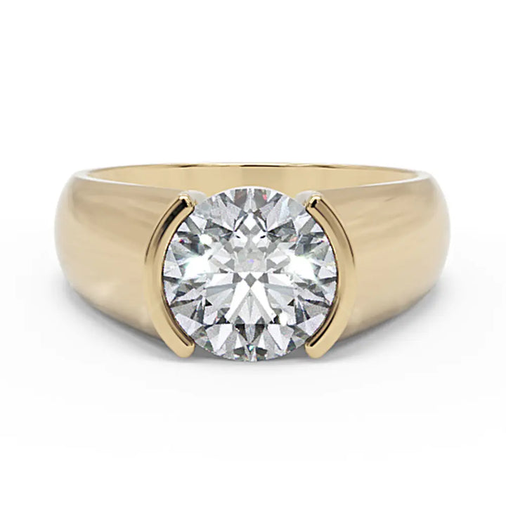 DULCIE - Round Lab Diamond Engagement Ring Inspired by Dua Lipa