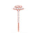 DARLEY - Champagne Sapphire Elongated Cushion Micro Pavé 18k Rose Gold Halo Engagement Ring Lily Arkwright