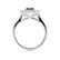 - Chatham® Alexandrite & Lab Diamond 950 Platinum Halo Engagement Ring Lily Arkwright