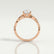 EDEN - Pear Lab Diamond 18k Rose Gold Vine Solitaire