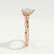 EDEN - Pear Lab Diamond 18k Rose Gold Vine Solitaire