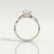 EDEN - Pear Lab Diamond 18k White Gold Vine Solitaire