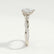 EDEN - Pear Lab Diamond 18k White Gold Vine Solitaire