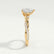 EDEN - Pear Lab Diamond 18k Yellow Gold Vine Solitaire
