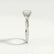 EDEN - Princess Cut Lab Diamond Platinum Vine Solitaire