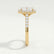 ESME - Radiant Lab Diamond 18k Yellow Gold Halo