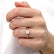 Eden 1.20ct Round Cut D Colour Lab Diamond 18k Yellow Gold Vine Solitaire Ring Lily Arkwright 