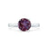 ELENA - Round Alexandrite Solitaire Engagement Ring 950 Platinum