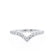 ELLORA - Ready to Ship Lab Diamond Platinum 950 Wishbone Eternity Band