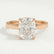 FLORENCE - Elongated Cushion Lab Diamond 18k Rose Gold Solitaire