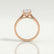 FLORENCE - Elongated Cushion Lab Diamond 18k Rose Gold Solitaire