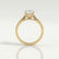 FLORENCE - Elongated Cushion Lab Diamond 18k Yellow Gold Solitaire