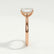 FLORENCE - Emerald Lab Diamond 18k Rose Gold Solitaire