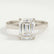 FLORENCE - Emerald Lab Diamond Platinum Solitaire
