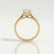 FLORENCE - Emerald Lab Diamond 18k Yellow Gold Solitaire
