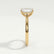 FLORENCE - Emerald Lab Diamond 18k Yellow Gold Solitaire