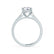 FLORENCE - Elongated Cushion Lab Diamond Platinum Solitaire