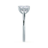 FLORENCE - Radiant Lab Diamond Platinum Solitaire