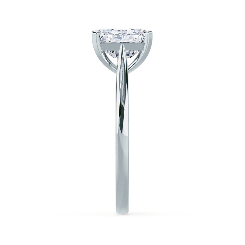 FLORENCE - Radiant Lab Diamond Platinum Solitaire