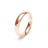 - Regular Court Profile Wedding Ring 9k Rose Gold Wedding Bands Lily Arkwright