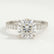 GISELLE - Round Lab Diamond 950 Platinum Solitaire Ring