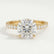 GISELLE - Round Lab Diamond 18k Yellow Gold Solitaire Ring