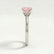 GRACE - Round Pink Coloured Lab Diamond 950 Platinum Solitaire Ring