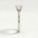 Grace solitaire round lab diamond 18k white gold platinum engagement ring