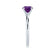 GRACE - Chatham Lab Grown Alexandrite Solitaire 950 Platinum Engagement Ring Lily Arkwright