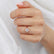 Grace 1.50ct Round Cut D Colour Lab Diamond 18k Yellow Gold Solitaire Lily Arkwright Engagement Ring plain band