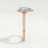 HARLOW - Pear Aquamarine Blue Sapphire & Diamond 18k Rose Gold Halo