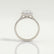 HARLOW - Pear Lab Diamond 950 Platinum Petite Halo